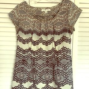 Cabi silk blouse, size small